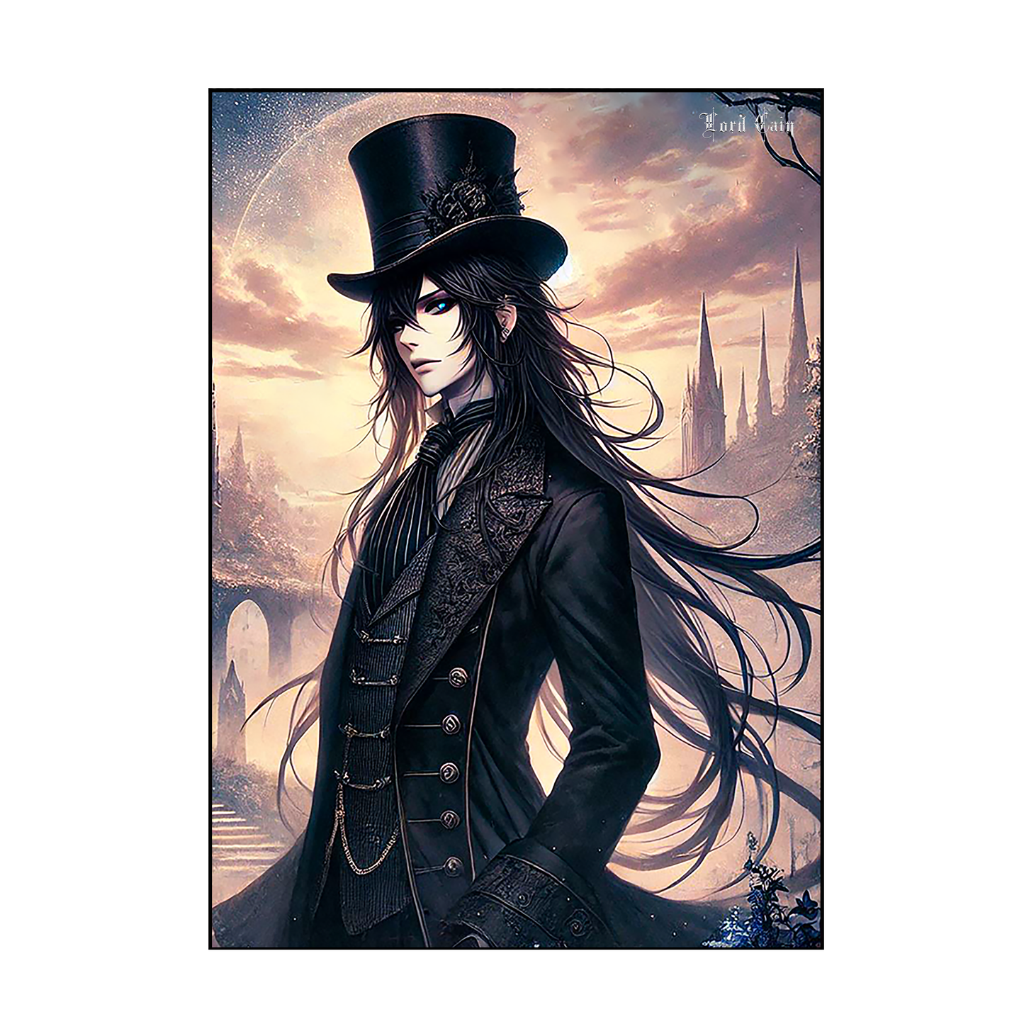 Poster Lord Cain Animé - Ethereal Dandy